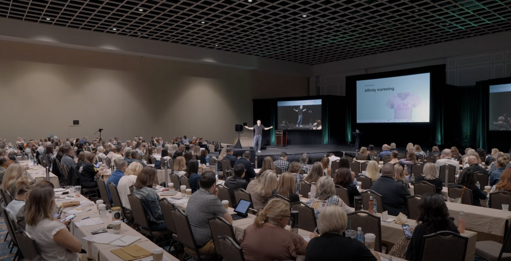 Dan Stewart professional speaker on stage